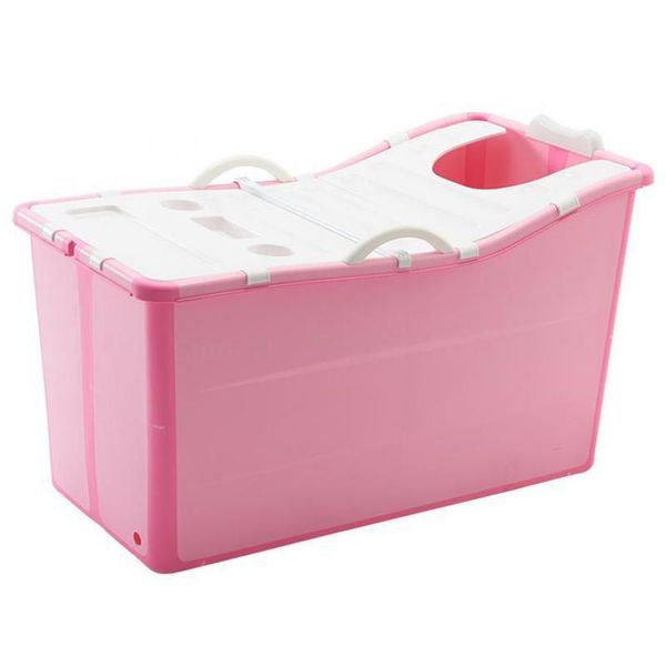 

bathing tubs & seats bathtub folded household plastic full-size thickened
