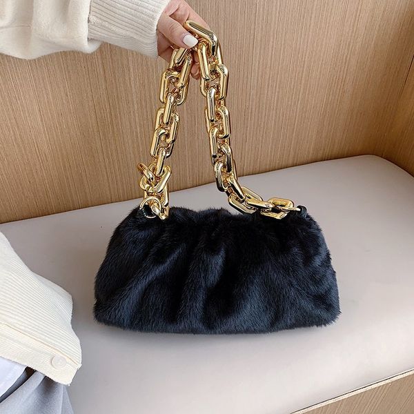 

2020 fashion small cloud bags for women luxury designer chains single shoulder bag autumn and winter solid color ladies handbags