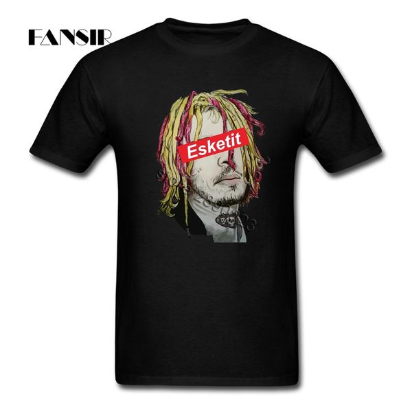 

men t-shirt cool white short sleeve custom t shirt men man's rapper lil pump summer tees sport hooded sweatshirt hoodie