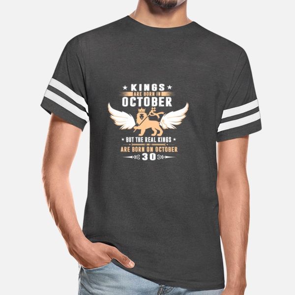 

real kings are born on october 30 t shirt hip hop unique white tracksuit hoodie sweatshirt