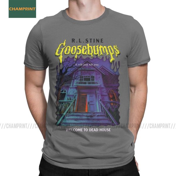 

смешное goosebumps добра пожаловать мертвый дом призрачного монстр фильм comic с коротким рукавом тройники толстовка с капюшоном hoodie мужч