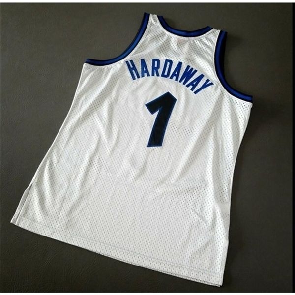 

custom 604 youth women vintage penny hardaway mitchell ness 93 94 college basketball jersey size s-4xl or custom any name or number jersey, Black
