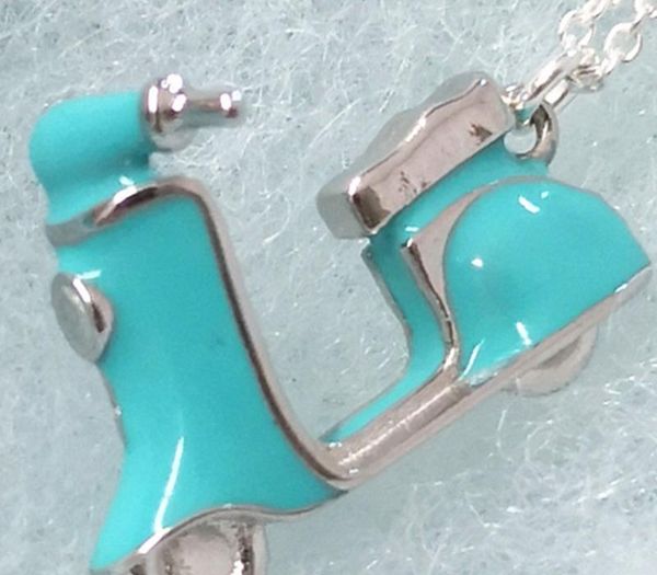 

серебро 925 европейские и американские моды мотоциклетного мс кулон ожерелье holiday4434700672, Silver