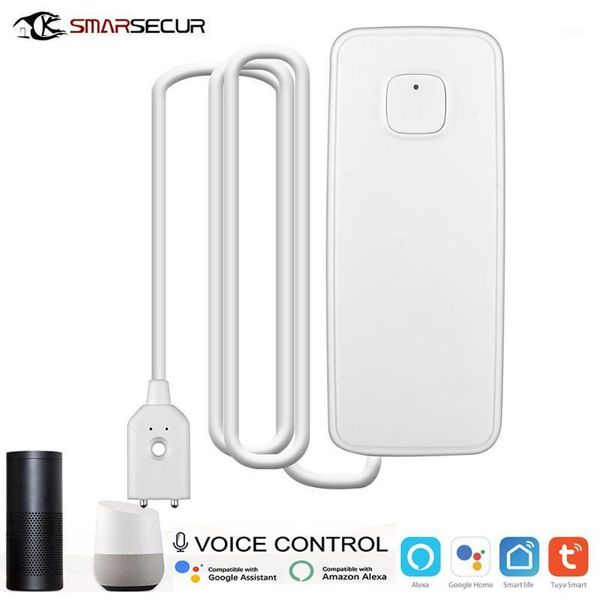 

smart home sensor wireless wifi wi-fi water leakage detector app control work with amazon alexa1