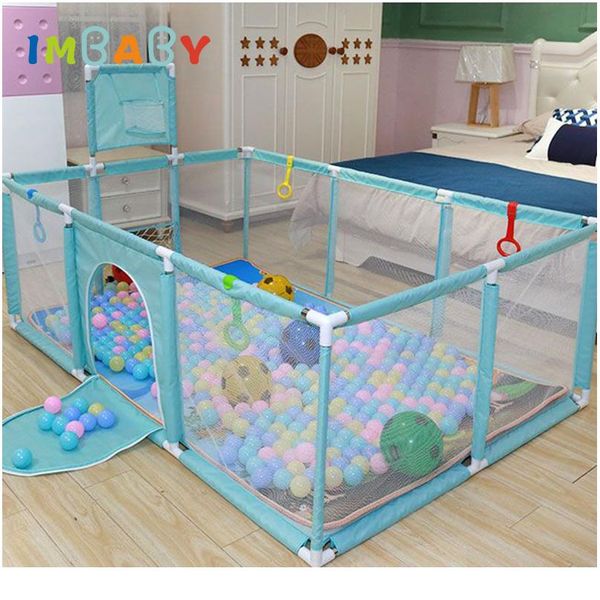 

imbaby playpen for children ball pool park for baby bed fence playpen kids playgound fence for newborn baby child safety bbykpc