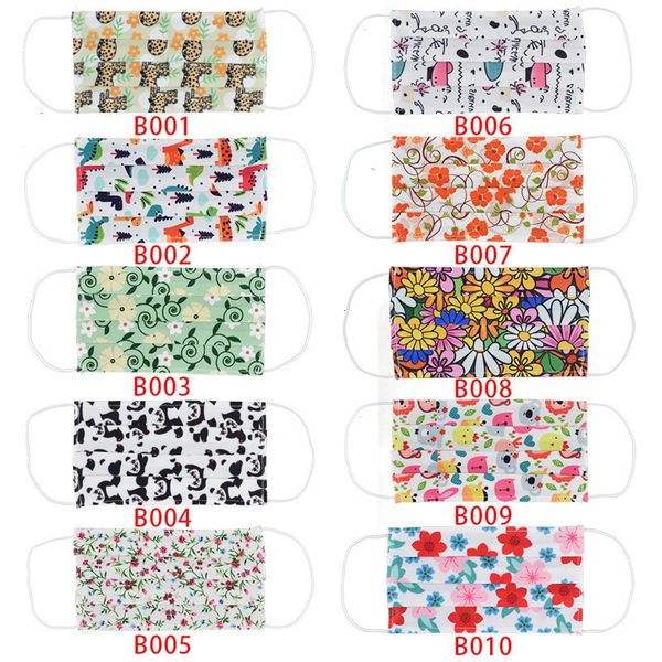 

protective adults mask anti fashion dust flower washable 10 styles outdoor summer printed designer face masks 300pcs t1i2185