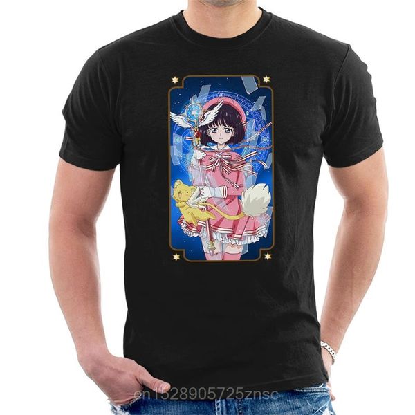 

sport printed funny 2020 camiseta cardcaptor sakura sakura ru kinomoto men's t-shirt women camiseta