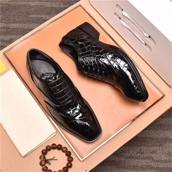 

leather concise luxury men business designer dress black formal wedding basic shoes men loafers slip on wedding party shoes big size 45