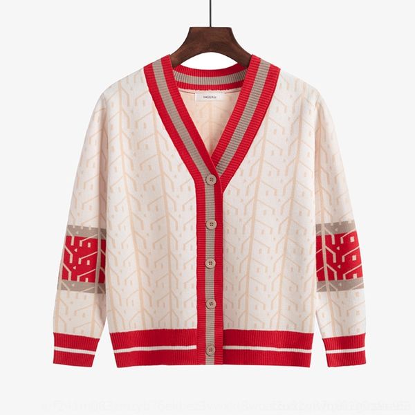

lm3vl liz women's net new sweater coat women's early red 2020 spring spring jacquard knitted cardigan coat sweaterjacquard sweater, White;black