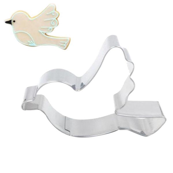 

biscuit lovely stainless kitchen molds pigeon bird steel cutter cookie baking for home qyluje mywjqq