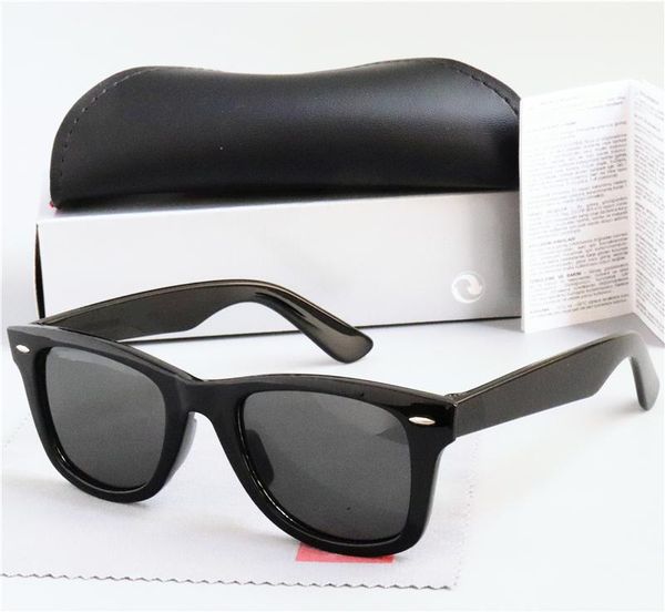 

new polarized lens sunglasses vintage pilot uv400 protection men women sun glasses fashion trend eyeglasses with case box 2140, White;black