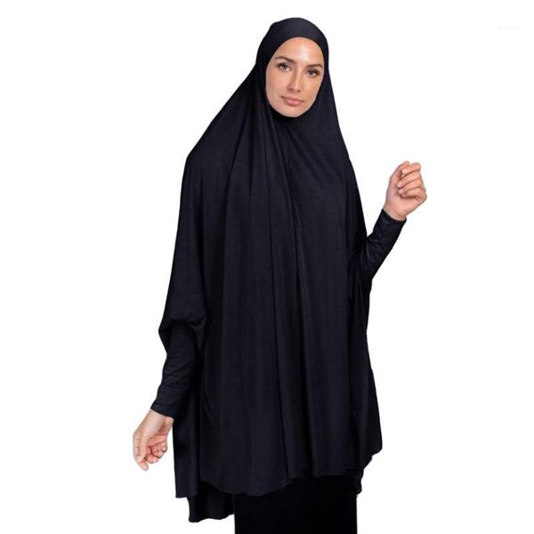 

muslim women large scarf hijab full cover prayer khimar niqab burqa long oversize headscarf islamic arab ramadan clothing hijab1, Red