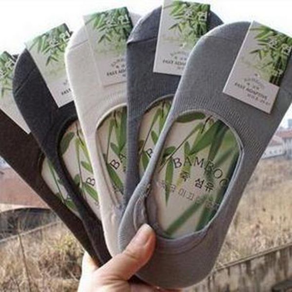 

dtack лодки неглубоко досуг силиконовых мужского хлопка хлопок невидимых носки лодки силиконовые противоскользящие носки gyyuw, Black