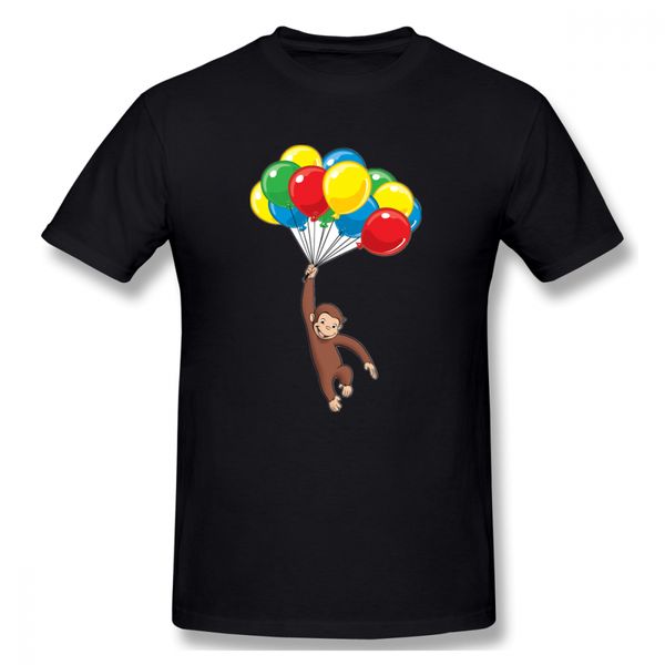 

curious george birthday print casual mens o neck t shirts fashion men's basic short sleeve t shirt sport hooded sweatshirt hoodie