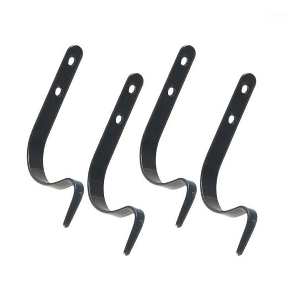 

hooks & rails 6 pcs metal hook practical paint hanging clothes hanger for bedroom1