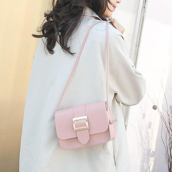 

fashion lady shoulder bag small pack letter coin purse mobile phone messenger bag leather handbags designer bolso mujer 2020