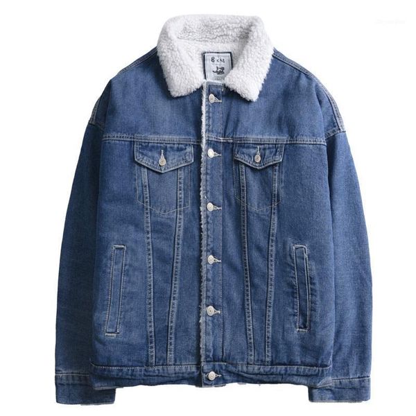 

men jacket warm winter loose big size men jean jackets jaqueta jeans masculina denim vintage varsity mens denim jacket ii50jk1, Black;brown