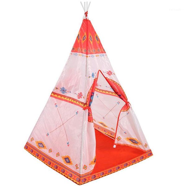 

tents and shelters children tent portable foldable lovely castle play indoor playhouse room decoration birthday present for kids1