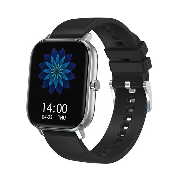 

smart watch neutral blood pressure blood oxygen music touch screen bracelet multifunction, Slivery;brown