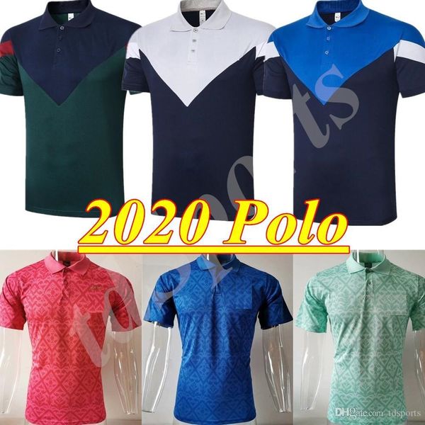 

new 2020 2021 italy soccer jerseys men polo shirt 20 21 italia jersey maglie da calcio verratti insigne immobile bonucci football polo shirt, Black;yellow