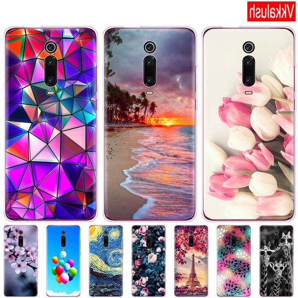 

оболочки мягкого кремния телефон задняя крышка чехол для xiaomi редми k20 mi 9т pro