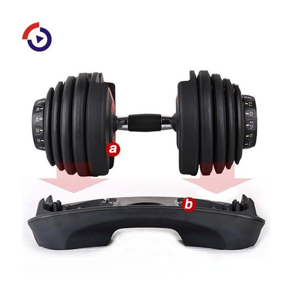 

dumbbell men's household fast automatic adjustable dumbbell 40kg