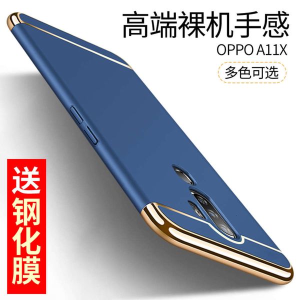 

3oppoa11x mobile phone case a11x new oppo protective case electroplating personality creativity all inclusive anti falling hard case for