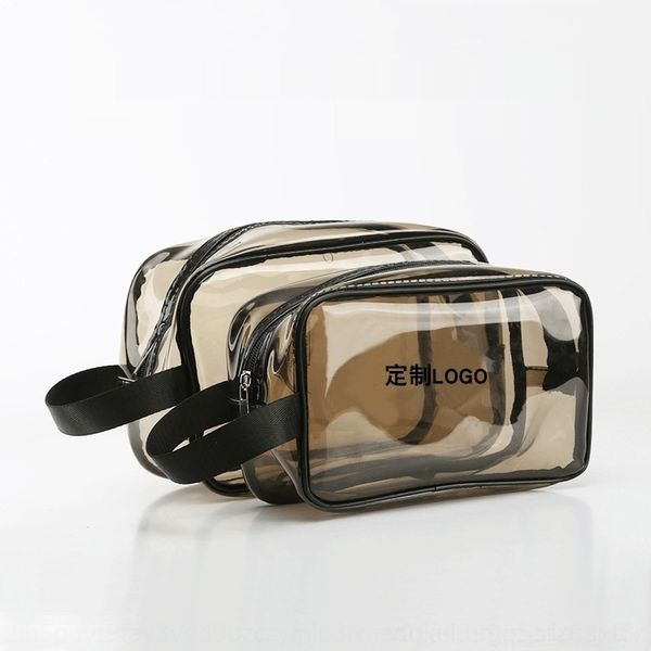 

fgqkf portable transparent men's waterproof travel cosmetic bag pvc cosmetic bag qfykh