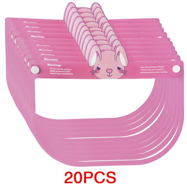 

10 50pcs transparent face shield for kids fog proof adjustable dust proof protective rotatable head mounted full face masks wmtpzh bdesybag