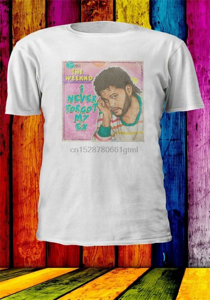 

retro 80s album the weeknd i never forgot my ex men women t-shirt 2841 men clothes tee shirt sport hooded sweatshirt hoodie