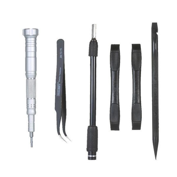 

jm-8163 62 in 1 precision screwdriver set magnetic driver kit screwdriver bits hand tools with 56 bits flexible shaft