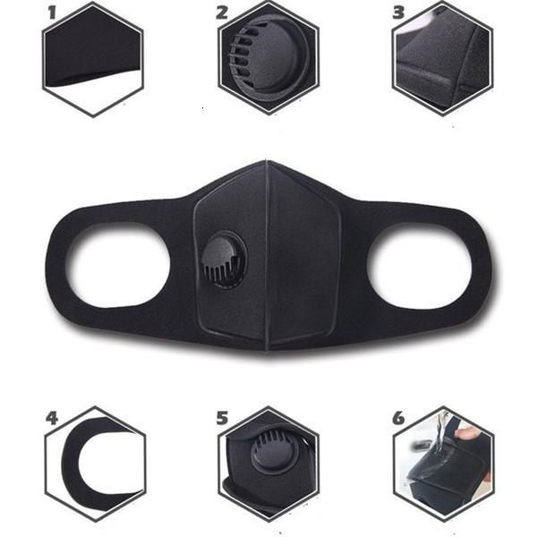 

joho546 protect quality mk12 mouth face dustproof mask cover anti-dust stock in protective filter bteua