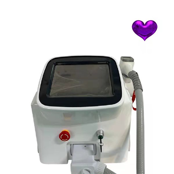 

triple wavelength titanuim 808 diode laser machine 3 freq for permanent hair removal ing 755 808 1064 clinic spa or home use, Black