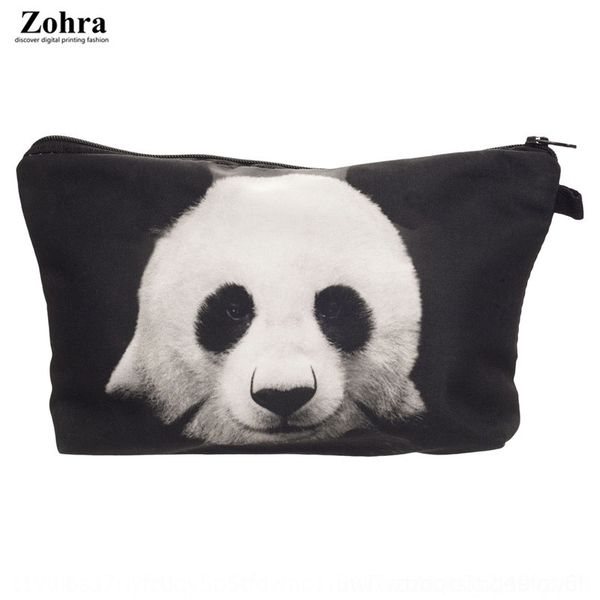 

vkh4b zohra 3d digital printing panda washing storage and animal bag cosmetic bagdigital cosmetic bagbag for women ycqiy