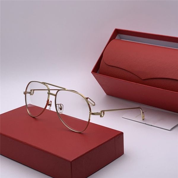 

luxury new fashion brand-designer charment glasses retro frame prescription glasses retro optical glasses men eyewear 0110, White;black