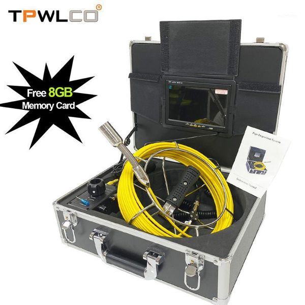 

23mm 1000tvl pipe sewer inspection video camera with dvr video recording / 8gb tf card/ip68 waterproof camera/20m-50m cable1