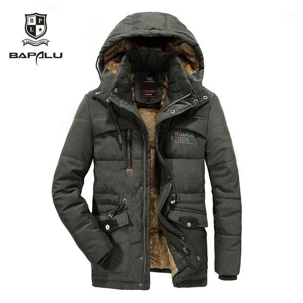

winter coat men 5xl 6xl 7xl 8xl jacket men's plus velvet thick warm jackets casual hooded coats abrigo hombre invierno parka1, Black