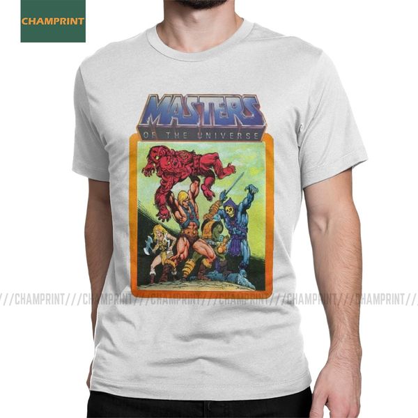 

he man masters of the universe battle scene skeletor cartoon 80s she ra beast short sleeve sport hooded sweatshirt hoodie men t shirt