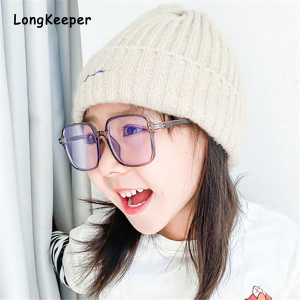 

square anti blue light kids glasses optical frame children big computer transparent sun glasses boy girls spectacles frame uv400, White;black