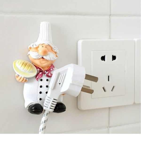 

sticky hook kitchen hanger plug bracket organizer socket power cord storage rack shelf holder wall mounted adhesive fo bbyxcl