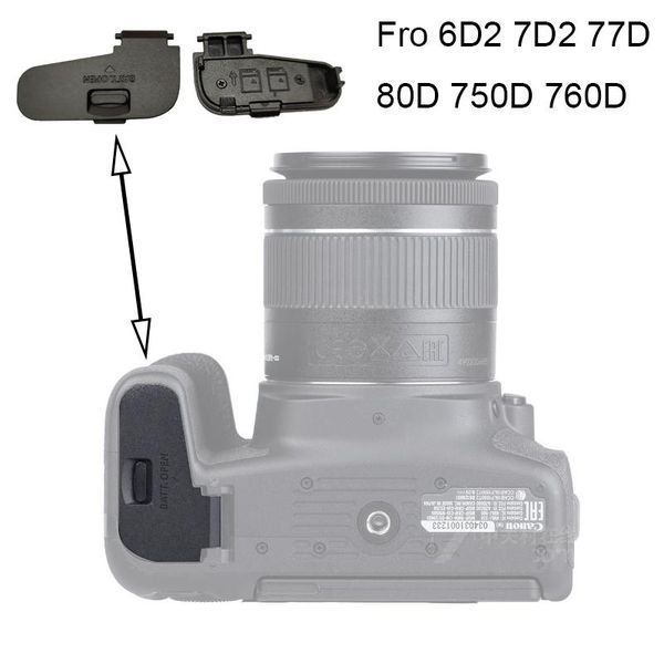 

lighting & studio accessories battery door cover for 6d2 7d2 77d 80d 750d 760d camera repair