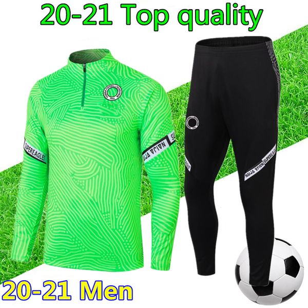 

men tracksuit 2020 2021 mens soccer tracksuit football training suit 20 21 survetement de football tracksuit jogging chandal, Black