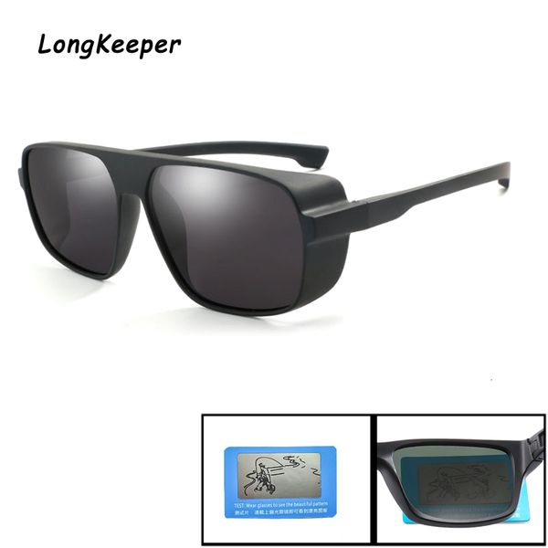 

square sunglasses polarized glasses retrto mirror sun glasses for women men driving anti-glera goggle oculos de sol uv400, White;black