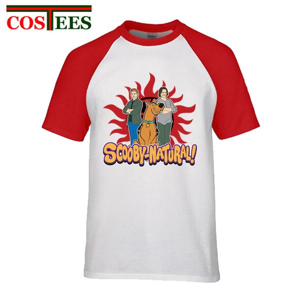 

supernatural round collar male cartoon fashion scooby natural spnfamily tees bro father day tshirt hooded sweatshirt hoodie men t shirt