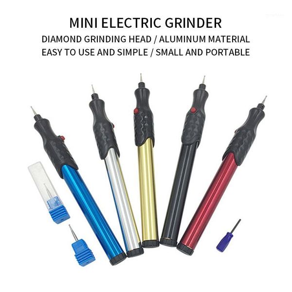 

diy electric engraving engraver pen carve tool for jewelry metal glass electric engraving pen+small wrench+2pcs pen head1