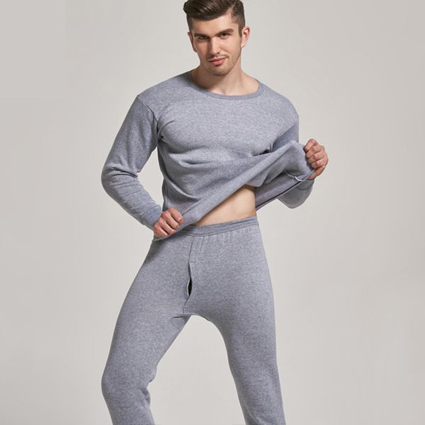 

mens термобельё set winter long johns thermo suit 4xl long трусы теплая рубашка мужская bodysuit termica похудения o шеи, Black;white
