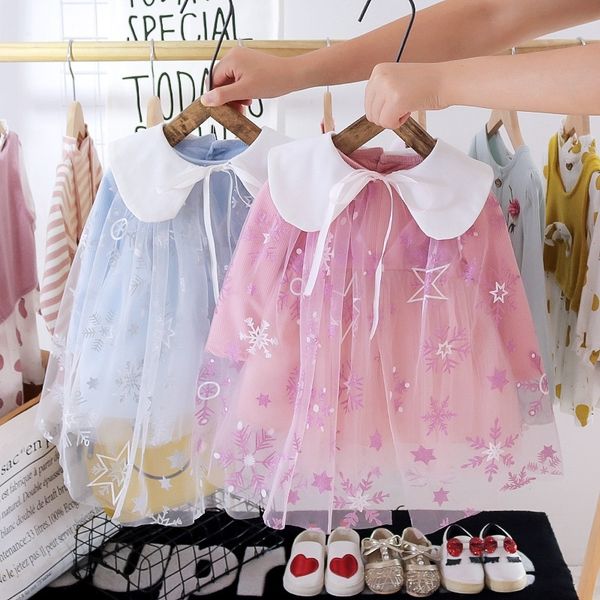 

m20xr 2020 western princess princess skirtbaby korean new girlsaisha style fashion dress baby dress children's 3sk6z fairy clothing, Black;gray
