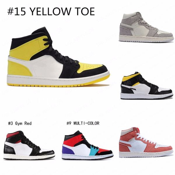 

новые ботинки баскетбола jumpman 1 1s og high pine зеленый черный суд фиолетовый royal бред toe nc obsidian unc игра баскетбол кроссовки j #