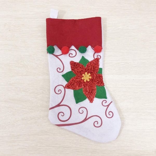 

2pcs crafted практическая рождественская елка украшения партии рождественский чулок рождественские украшения подарок мешок wmtqpf five2010