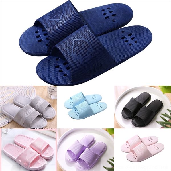 

nb3 hoof directly autumn sales summer low factory heel men slippers male male footwear fashion shoes luxury embroidery daily slipper, Black